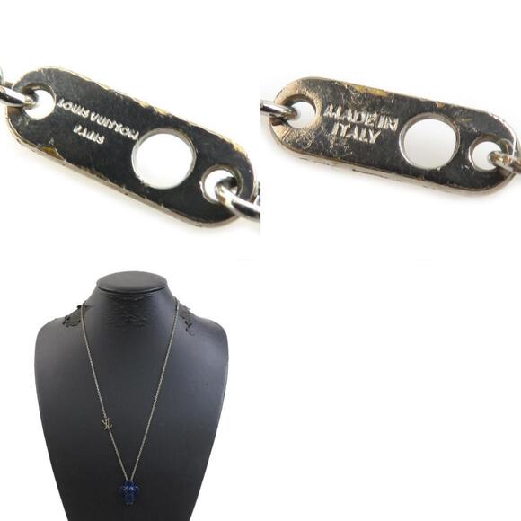 LOUIS VUITTON Blue Necklace - Picture 5 of 5